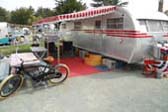 Picture of Classic 1950 Spartanette Tandem Travel Trailer With Side Awning